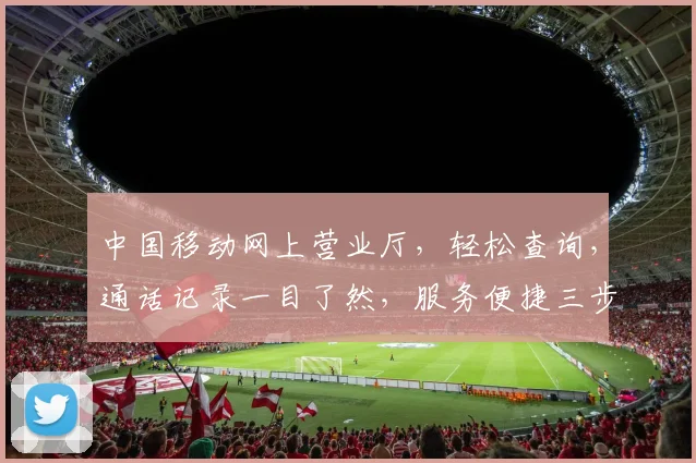 中国移动网上营业厅，轻松查询，通话记录一目了然，服务便捷三步走，体验无忧。